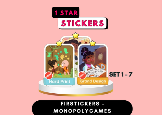 1 STAR STICKERS - ARTFUL TALE'S ALBUM