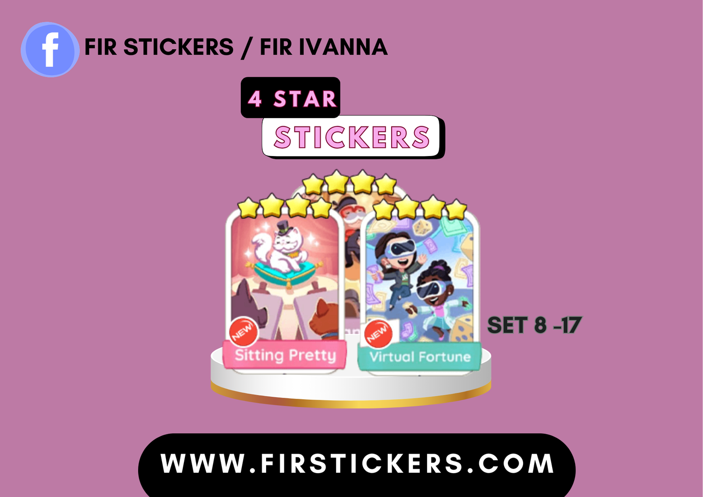 4 STAR STICKERS - ARTFUL TALE'S ALBUM